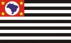Bandeira do Estado de São Paulo.